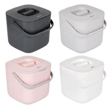 Küche Kompost Caddy Eimer 7L Bio Lebensmittel Abfall Caddy mit Sieb und Griff