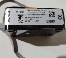 Sargent And Greenleaf 6123-300 Motorized Electronic Safe Lock