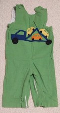 funtasia too green romper trucks cars size 24 months