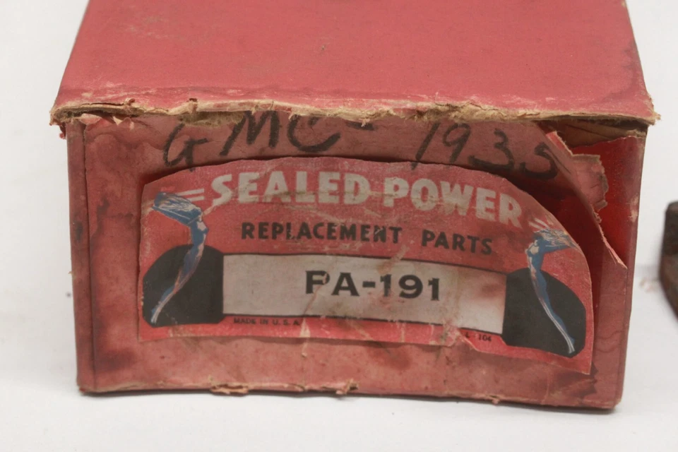 Lote de piezas de kit de reparación de bomba de agua de motor de camión GMC 1935 PA-191 nuevo de lote Foto 2 de 4