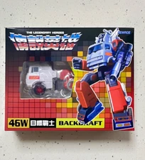 New In Stock Newage H46W Backdraft Inferno w/ Mini Action Figure