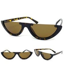 Classy Elegant Modern Retro Style SUN GLASSES Funky Unique Exotic Tortoise Frame