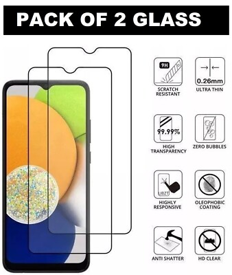 A52 5G ,2-Gorilla Tempered Glass For Samsung Galaxy A52 4G