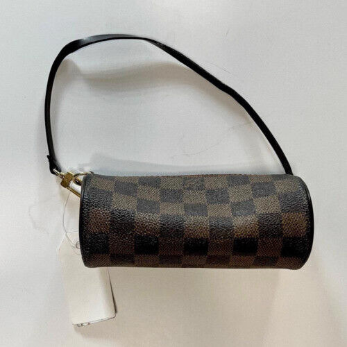 LOUIS VUITTON 1970s Vintage Monogram Mini Papillon Pouch Handbag