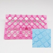 Heart Cake Embosser Stencil Stamp Cutter Fondant Icing Cookies Cupcake Pastries