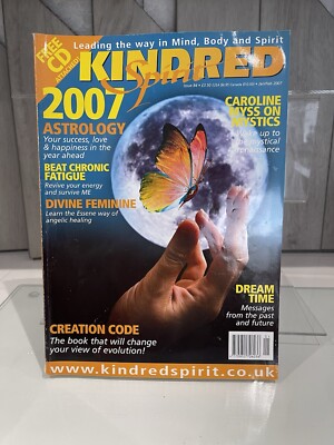 Kindred Spirit Magazine Jan Feb 2007 84 Astrology Divine Feminin Chronic Fatigue
