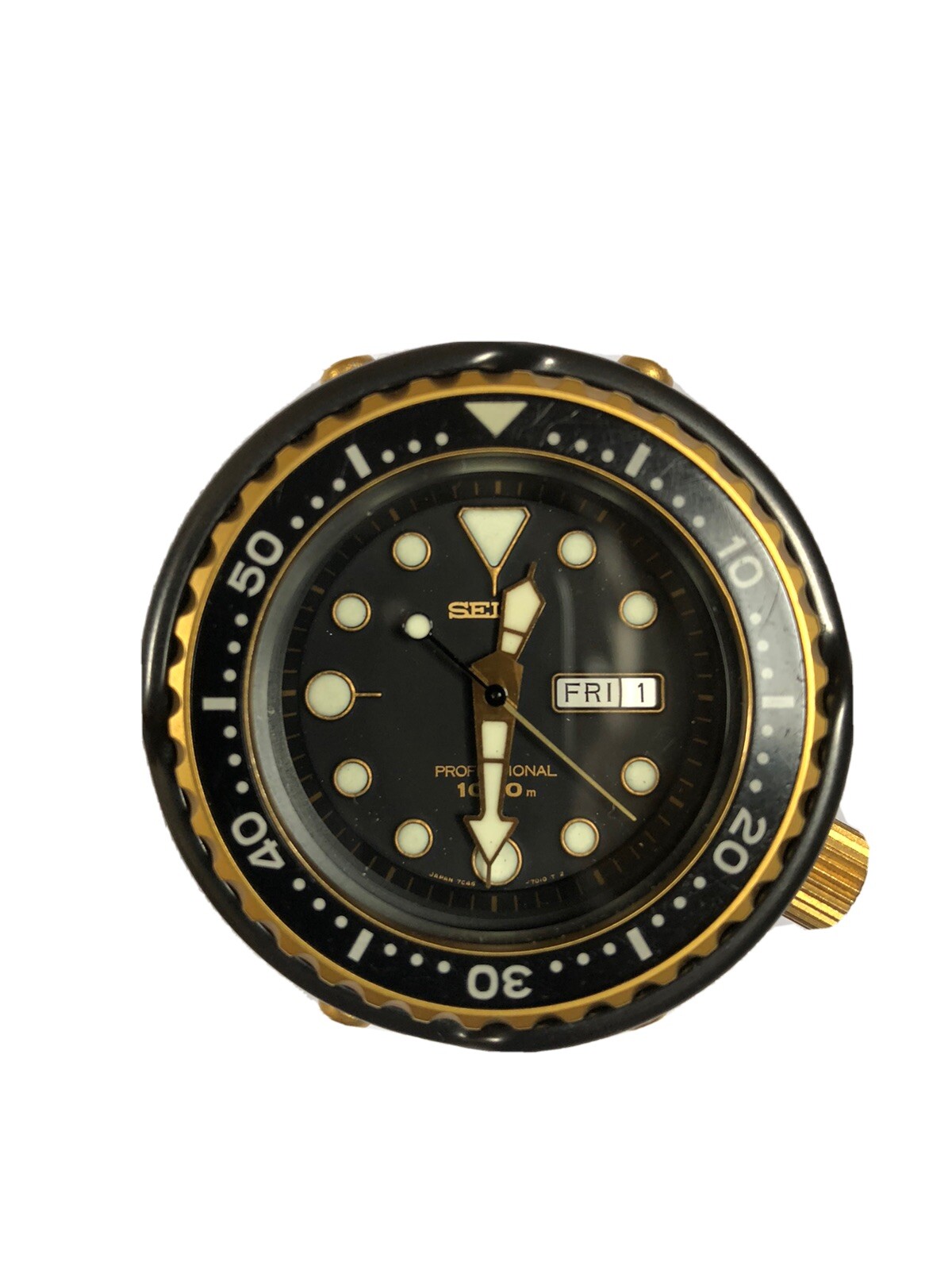 Seiko 7c46-7008 Golden Tuna