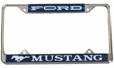 License Plate Frame - Ford Mustang Classic Style Ship Worldwide Free To Us License Plate Frame - Ford Mustang Classic Style Ship Worldwide Free To Us