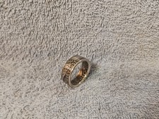 Handcrafted 1961 Franklin 90  silver half dollar coin ring sizes 11