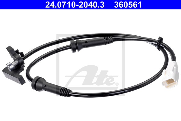 ATE Sensor DrehzahlfüHler Hinten FüR Peugeot 307 3A/C 3H 3E CitroëN C4 Coupe-image