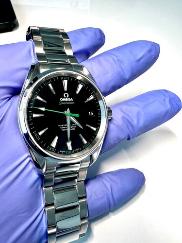 Omega Seamaster Watch 41.5mm Automatic Watch Black Dial Stainless Steel