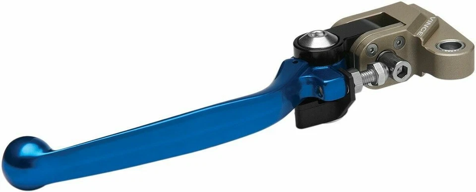 Palanca de embrague plegable Sunline V1 MDX azul Suzuki RMZ250 RMZ450 RMZ 250 450 Foto 2 de 3