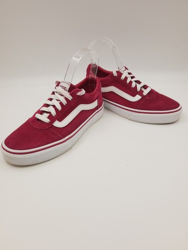 red vans platform sneakers
