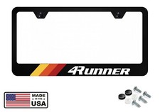 Vintage Toyota 4 Runner Retro Style License Plate Frame Trd Off Road 4x4