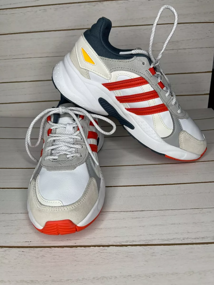 Size 7 adidas NEO Crazychaos Shadow Beige Dark Blue Gray Red