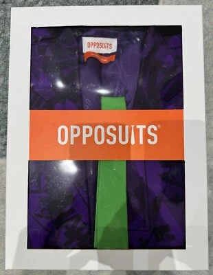 OPPO SUITS - Mens Purple The Joker Oppo Suit. Size: UK 52 - Image 1 of 4