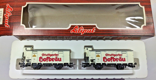 Liliput H0 DC 21501 Stuttgarter Hofbräu Güterwagen, OVP, wie neu | Zustand: Gebraucht