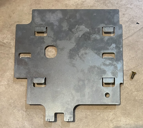 Mounting Plate Hardware + Screw Sega Genesis 2 to Sega CD Model 2 Metal Shield - Picture 2 of 2