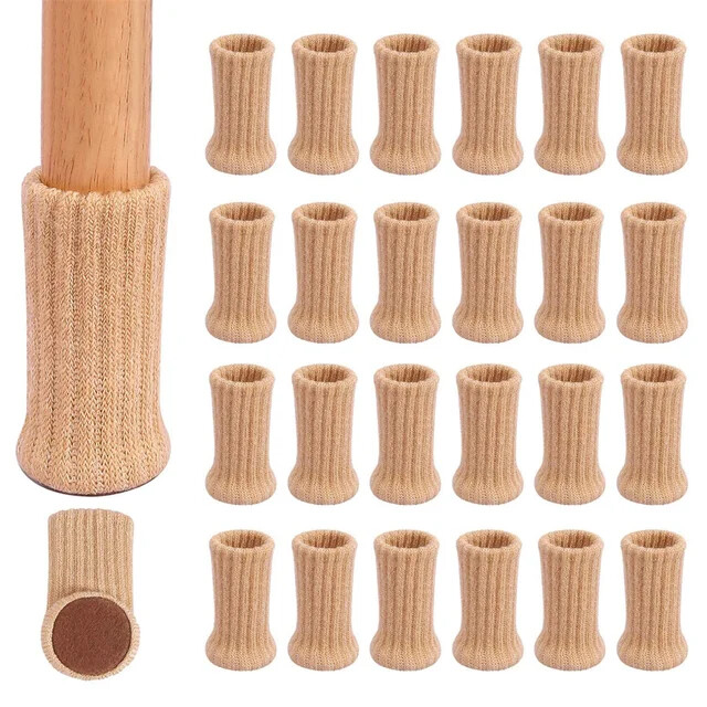 Leg Socks High Elastic Chair Leg Floor Protectors With Anti-slip Padsthick