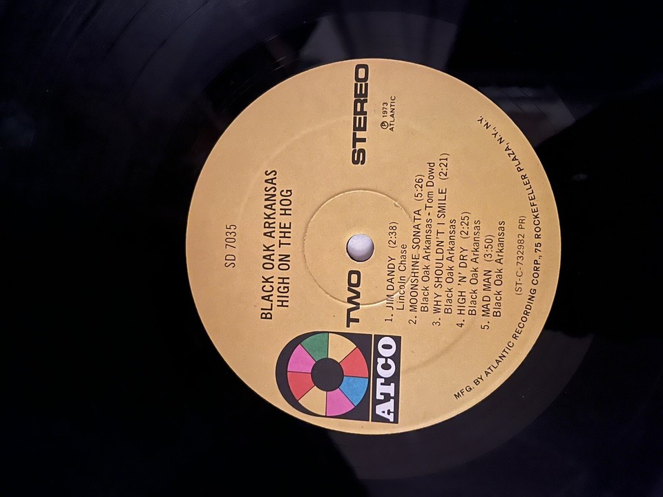 Black Oak Arkansas High On The Hog Atco Records Pressing SD7035 eBay