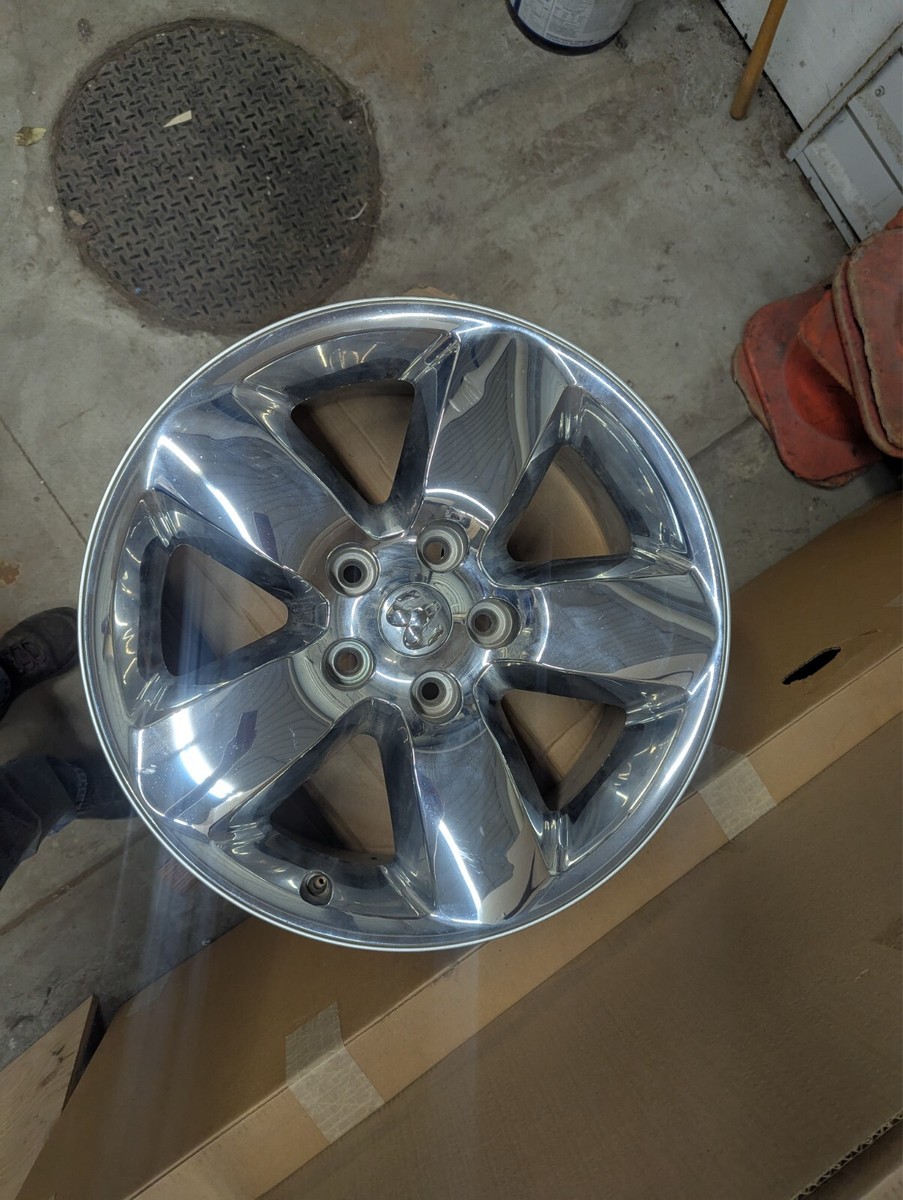 2013-2022 20x8 DODGE RAM 1500 OEM CHROME CLAD ALLOY WHEEL 2450