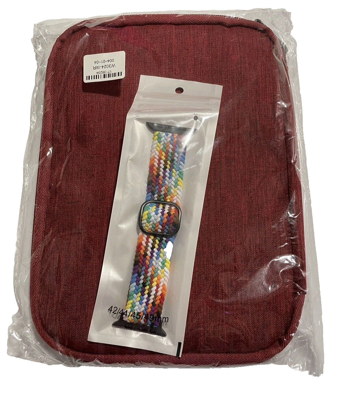 Apple Iwatch Series 76543 SE Wristband Braided & Storage Case Gift Set