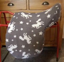 Fleece Saddle Cover Designed for Ideal, Fylde Saddle