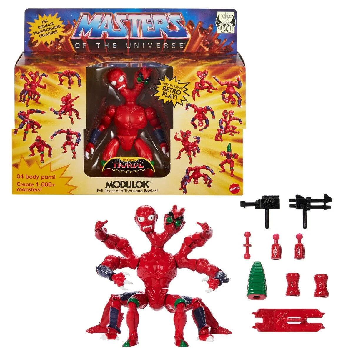Masters of the Universe Origins Modulok Cartoon Collection Action