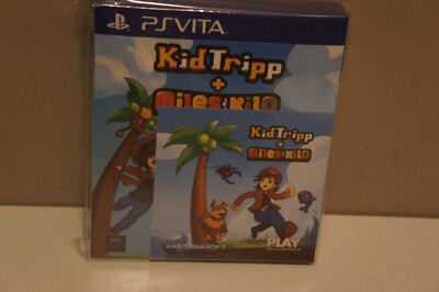 Kid Tripp + Miles & Kilo PS Vita Play Exclusives Eastasiasoft New and Sealed