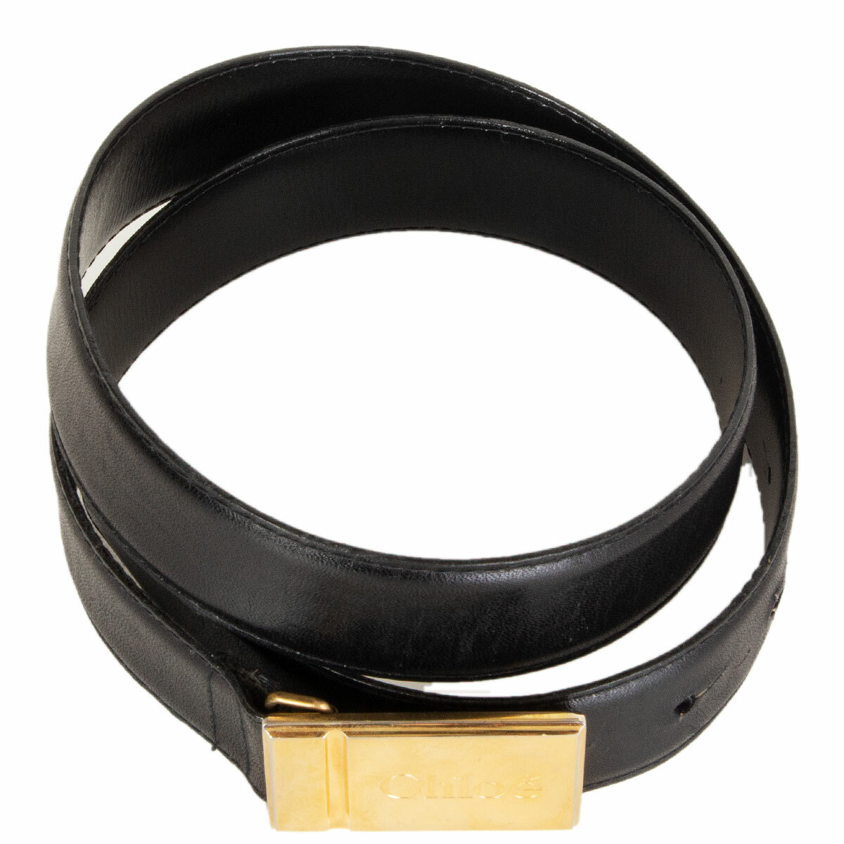 NWT Chloe belt black leather RARE find ? authentic size M Shop Chloe Leather Belt - Women main image 4
