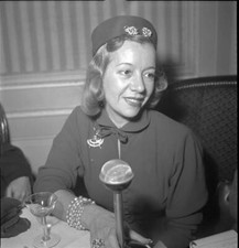 Lily Pons in Switzerland 1948 Switzerland Germany Old Photo 1