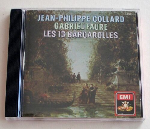 Faure: Les 13 Barcarolles Jean-Philippe Collard FRANCE CD - 第 1/1 張圖片
