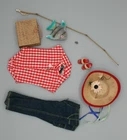 Vintage BARBIE Doll Fashion #967 Picnic Set