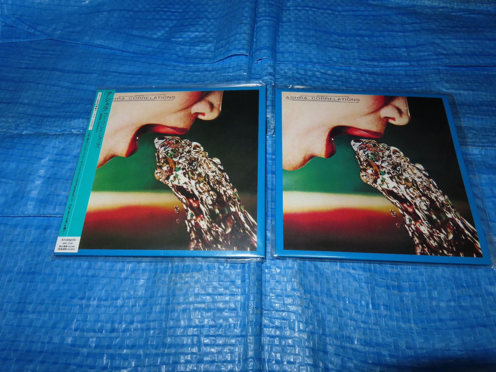 Ashra Correlations Mini LP CD JAPAN ARC-7193 + PROMO COVER / Manuel Gottsching