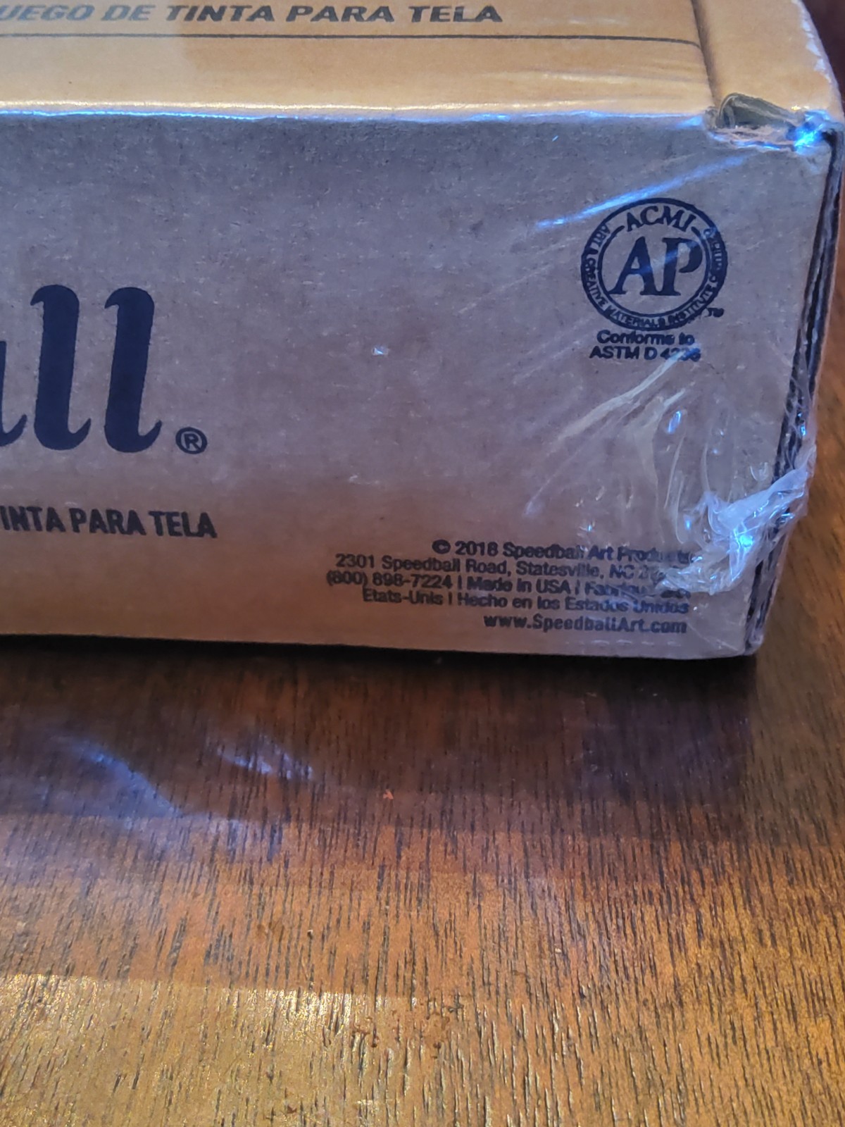 New Sealed Speedball Fabric Screen Printing Ink Starter Set