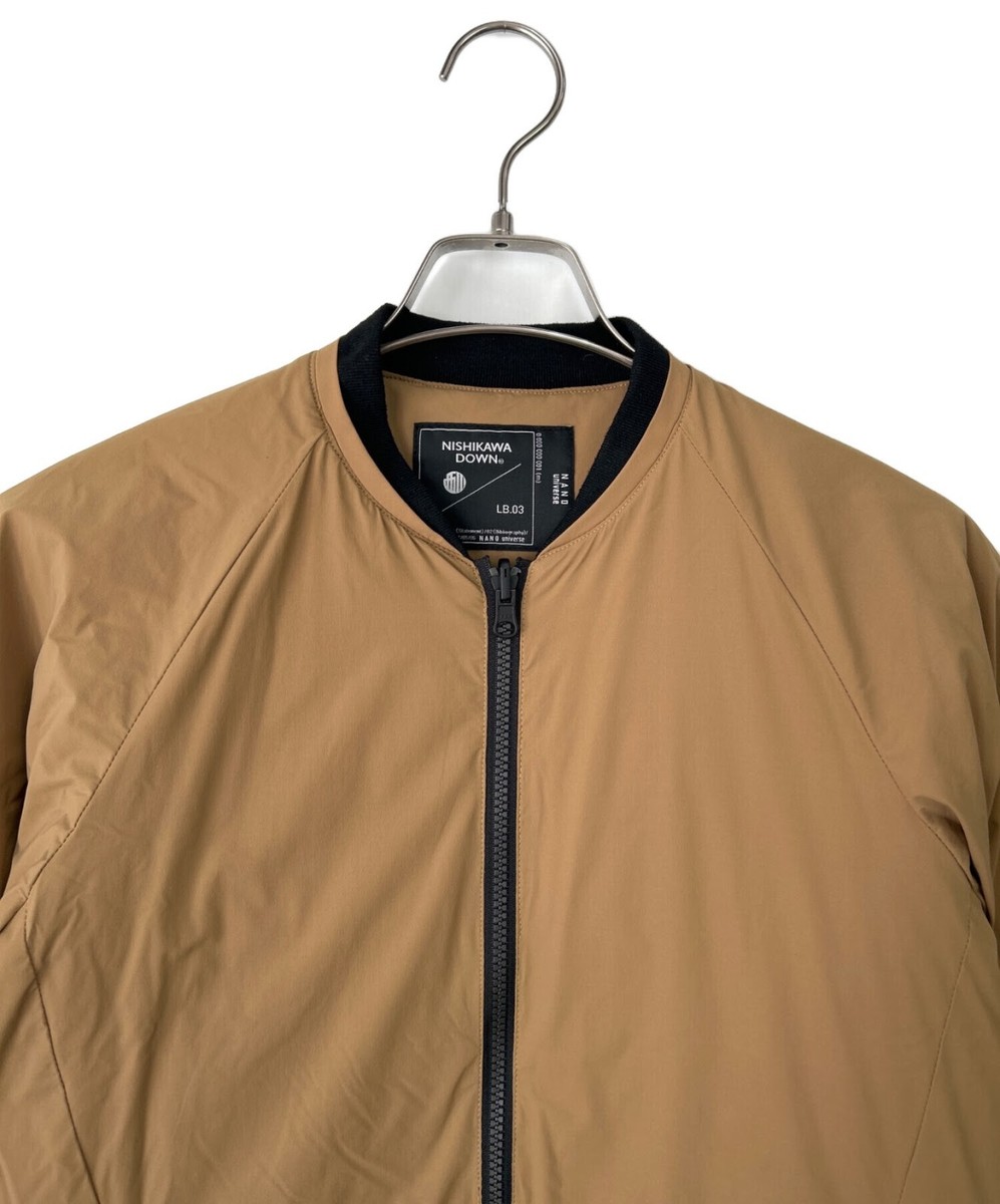 nano・universe × Nishikawa Down Down jacket Size: S Beige 668-3214203 Men View 5
