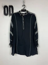 Isabel Marant Etoile Shirt Dress Black Size