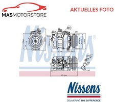 KOMPRESSOR KLIMAANLAGE NISSENS 89231 P FÜR LAND ROVER FREELANDER 2.0 TD4 4X4 2L