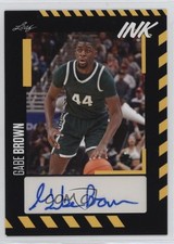 2023-24 Leaf Ink Gold Gabe Brown #BA-GB1 Auto 02l5