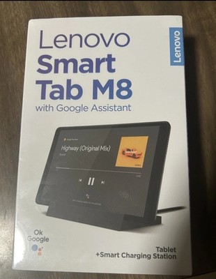 Lenovos Smart Tab M8 with Google Assistant Tablet+ Smart Charging Docking Sealed