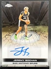 2025 Topps Jeremy Sochan Autograph Issue - Veterans (Raw)