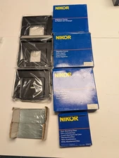 GENUINE Honeywell Nikor System 67 Enlarger negative carriers. PRISTINE METAL