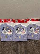 Disney Babies 1st Birthday Party Invitations Minnie 3pc Lot Party Express NOS