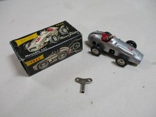 VINTAGE SCHUCO WIND UP MERCEDES MICRO RACER 1043 W/BOX & KEY!!!