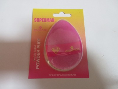 essence *Superman* Double sided Powder Puff Doppelseitiger Puderschwamm NEU