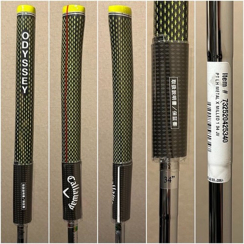 Unbenutzter Lefty ODYSSEY METAL-X MILLED #1 34 Zoll Putter LH ohne Head Cover - Bild 6 von 6