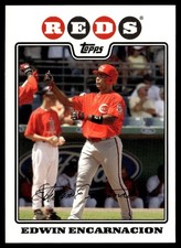 2008 Topps Edwin Encarnacion Cincinnati Reds #21