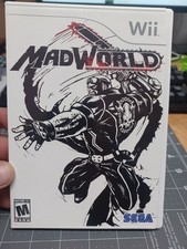 MadWorld Game Complete! Nintendo Wii Mad World Complete Tested w/ Manual