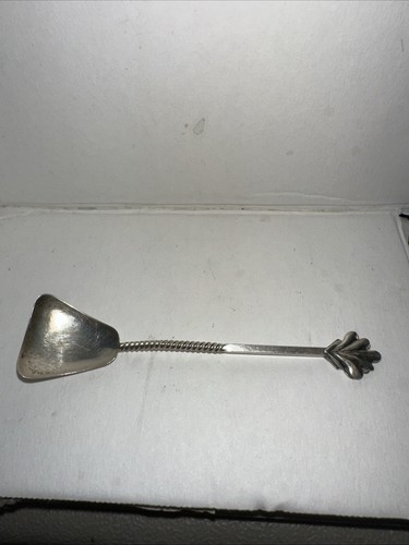 Vintage Sterling Silver Twist Handle Salt/ Sugar Shovel RAIMOND SILVER 3.5” - Picture 1 of 3