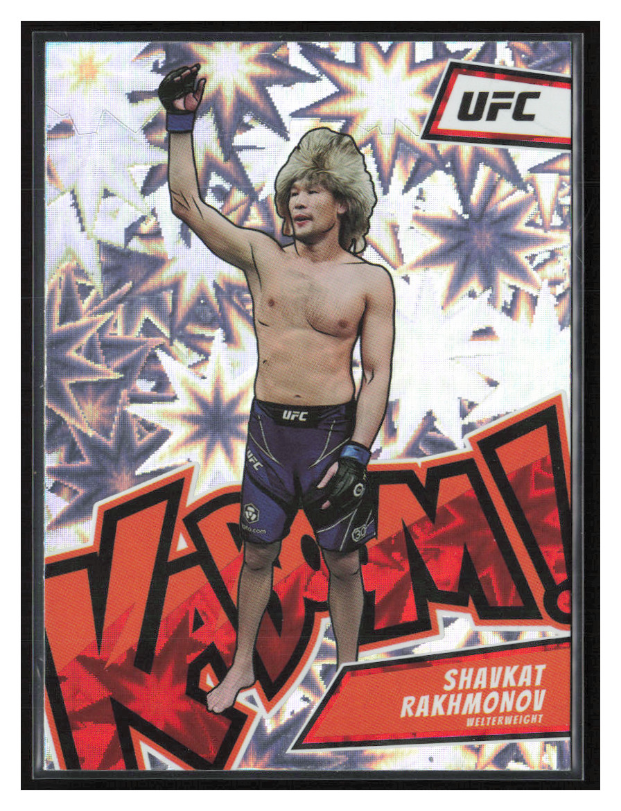 2023 Chronicles UFC Shavkat Rakhmonov Kaboom SSP Case Hit